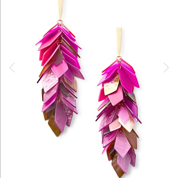 Kendra Scott Jennifer Earrings in Pink Mix 2019 🏝 - Picture 1 of 8
